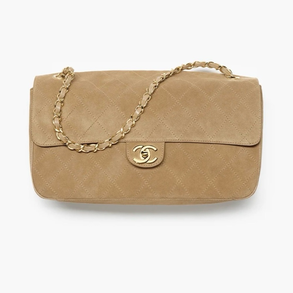 CHANEL maxi flap suede 2026 NEW - Picture 2 of 16